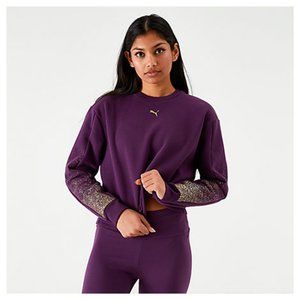 Puma Cropped Crewneck Sweatshirt
